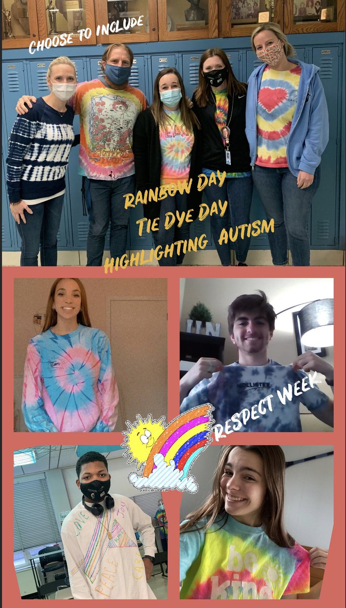 DGS Activities (@dgsactivities) on Twitter photo 🌈 rainbow & tie dye day <a href="/DownersSouth/">DGS</a> highlighting autism awareness #99learns <a href="/UnifiedDgs/">DGS Unified</a> #dgspride #choosetoinclude <a href="/SO_Illinois/">Special Olympics Illinois</a> 🌈 rainbow & tie dye day <a href="/DownersSouth/">DGS</a> highlighting autism awareness #99learns <a href="/UnifiedDgs/">DGS Unified</a> #dgspride #choosetoinclude <a href="/SO_Illinois/">Special Olympics Illinois</a>