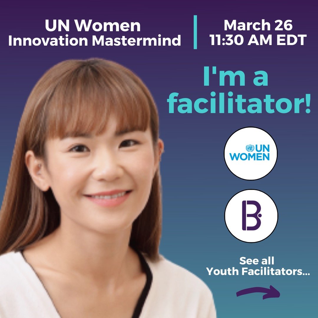 #GenderEquality matters—I'll be a Youth Facilitator on Technology and Innovation for Gender Equality for <a href="/btg_ventures/">BridgingTheGap</a> &amp; <a href="/UN_Women/">UN Women</a>’s Innovation Mastermind on Mar 26 (11:30 AM-1:00 PM EDT)!

Join the movement: startbridgingthegap.com

#WeAreBridgingTheGap