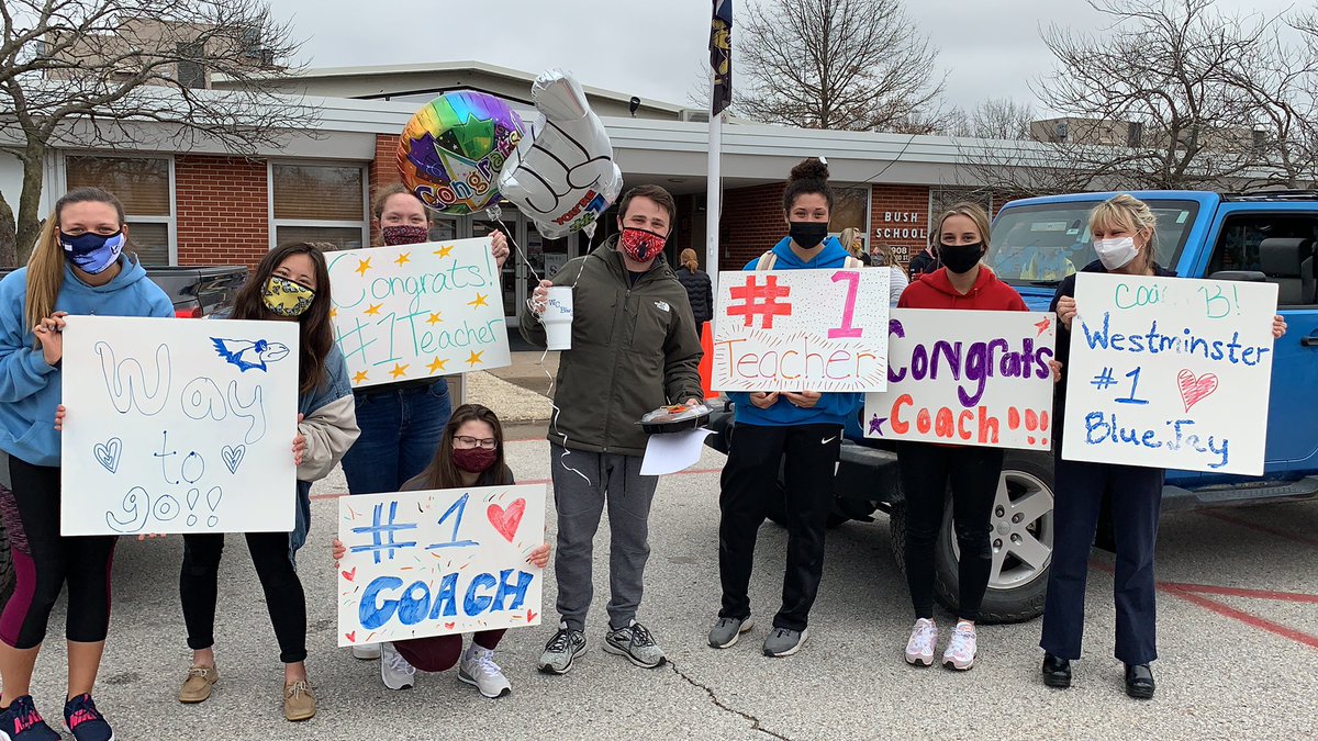 BarriBum's tweet photo. This is why I teach! Celebrating @CoachBeelerEDU for being named Outstanding First Year Teacher by MACTE. Branden Beeler, now @FPSHornets, makes us proud to be educators! @WestminsterMO @westmo_EA https://t.co/RifO7EmyE6