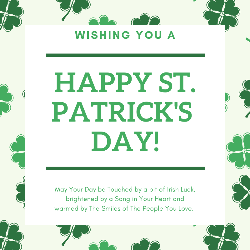 Wishing you a #happystpatricksday! May your day be touched by a bit of Irish luck, brightened by a song in your heart and warmed by the smiles of the people you love. 🍀 🌈

#stpatricksday #wednesday #lawncare #lawnmaintenance #Lawn #Lawn2021