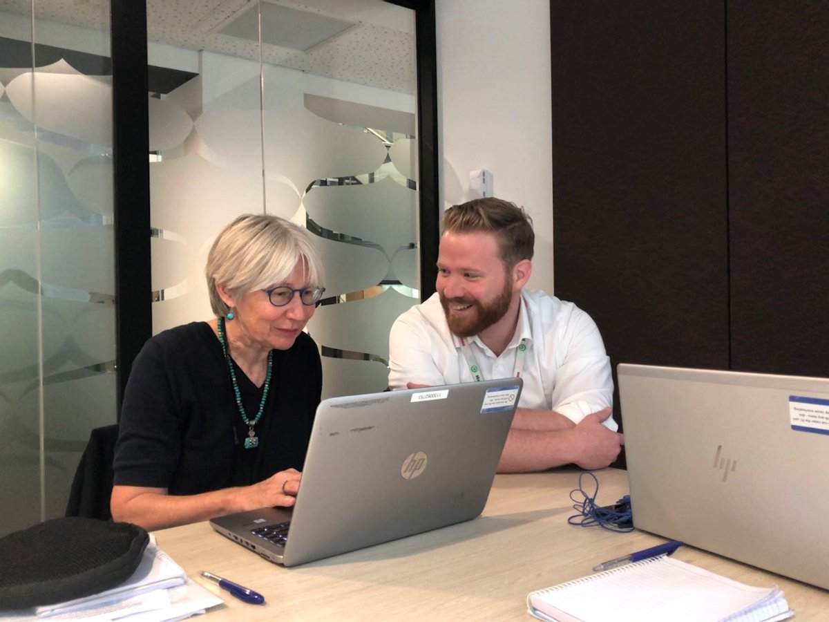 OfficeSeniors's tweet photo. Today we received a presentation from Dr Judith Davey &amp; Geoff Pearman as part of the MBIE-funded research programme focused on understanding how to maximise work-force participation by older New Zealanders 💻🇳🇿 https://t.co/zBaREOwdBn
