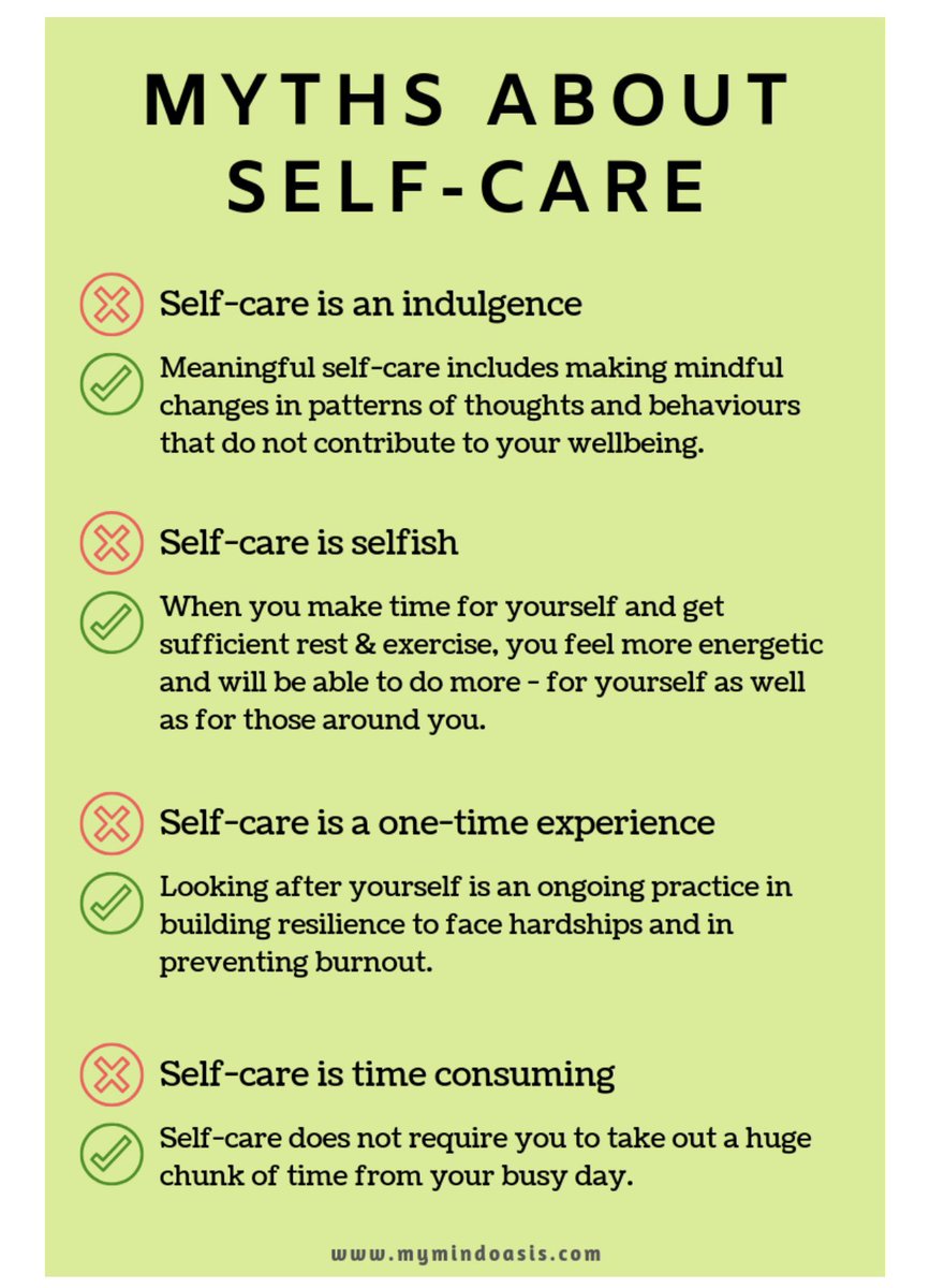 HeatherSW_SU's tweet photo. This is always hard for me to understand....even when I feel overwhelmed with work or school I still need to take the time for myself! #SUSocialWork https://t.co/i9m23MmuOD