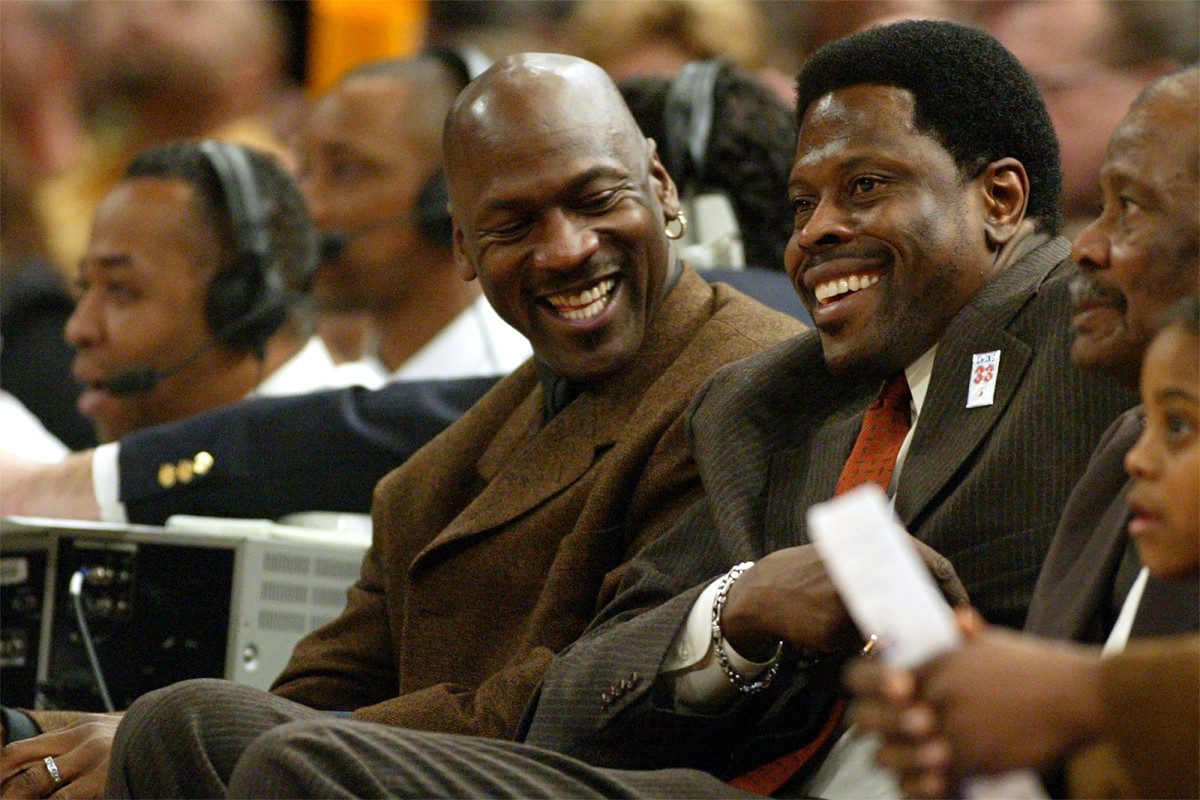 Patrick Ewing might not be Georgetown's coach if it weren't for Michael Jordan