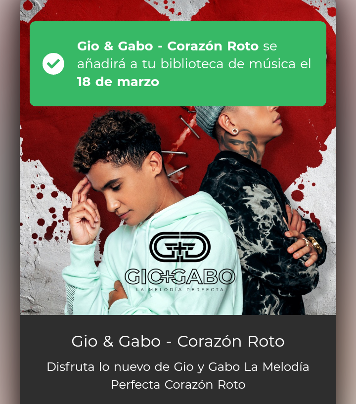 ¡¡FALTA POCO PARA ESTE TEMAZO!! #CorazónRoto
Hagan el Pre-Save 🔝🔝
Esto va a estar candela 🔥🔥
#TeamAragua 
caegroup.ffm.to/corazonrotofans