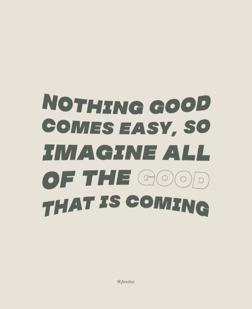 Keep pushing and working hard - it will all be worth it soon. 🤍

instagram.com/p/CMgMKpcMEUb/…