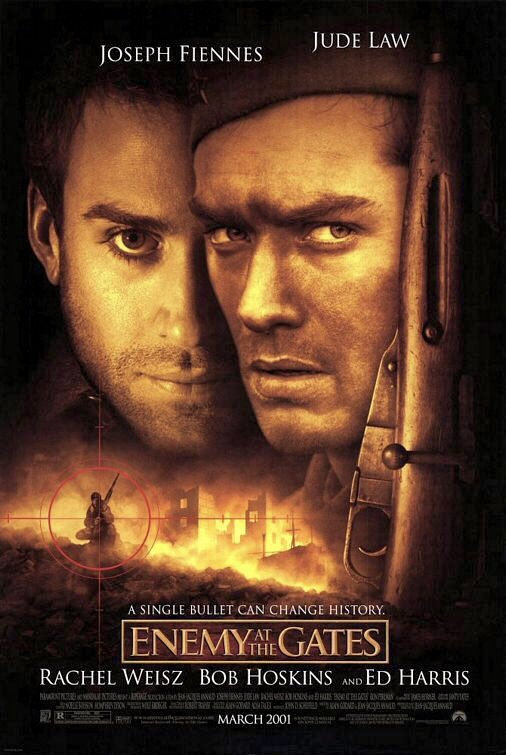 FilmNewsNos's tweet photo. 🎬MOVIE HISTORY: 20 years ago today, March 16, 2001, the movie ‘Enemy at the Gates’ opened in theaters!
#JudeLaw #JosephFiennes #RachelWeisz #BobHoskins #EdHarris #RonPerlman #EvaMattes #GabrielMarshallThomson #MatthiasHabich #SophieRois #IvanShvedoff https://t.co/tc3w4zM0ph