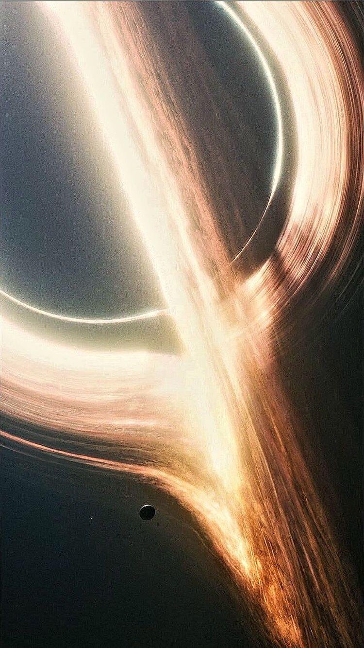 Interstellar Black Hole Gif