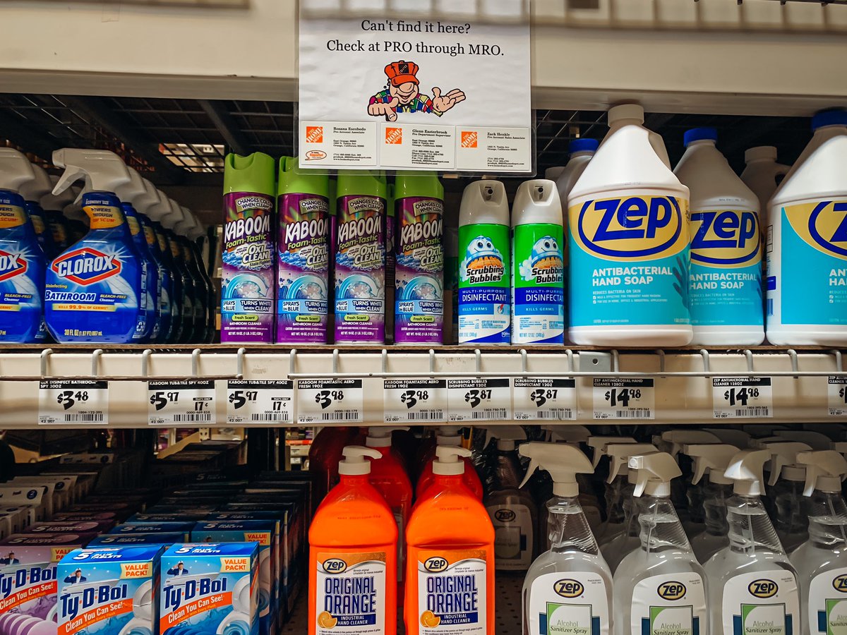 Can’t find it on our shelves? No problem, visit our Pro Desk to shop our endless aisles🙌🏻🧡💪🏼#homedepot #proservices #homedepotpro #mro #leadership #pacsouth #d171 #district171