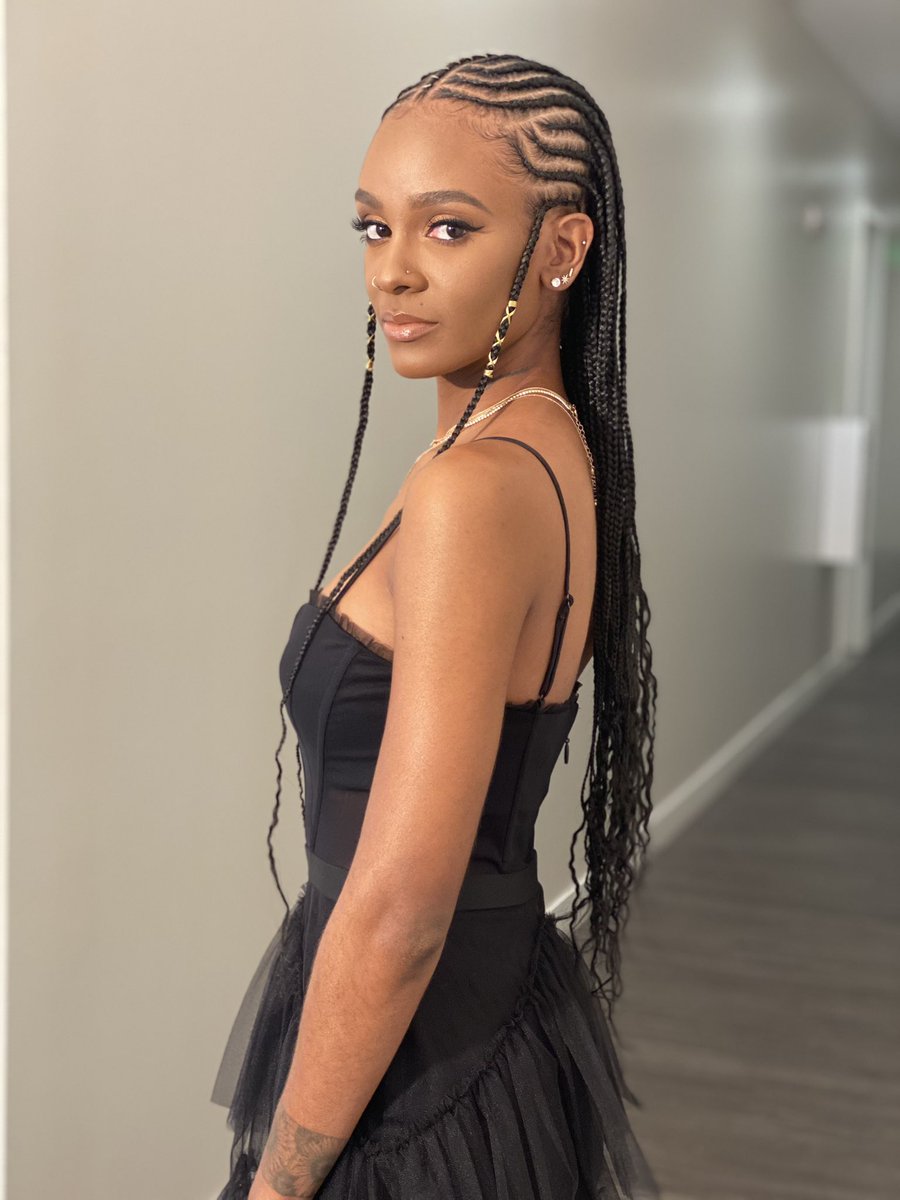 rachelaladdin's tweet photo. Talk about a star!😍🌟
@Tiara_Thomas 

Makeup @rebekahaladdin 
Hair @rachelaladdin 

#aladdintouch✨
#GRAMMYs https://t.co/iq95MMFEvg