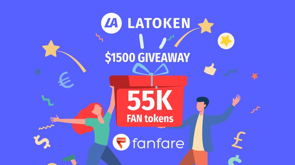 Thanks for all your support all this time! We are giving away 55k $FAN on <a href="/latokens/">latokens</a> with our new pairing > FAN-USDT latoken.com/exchange/FAN_U…