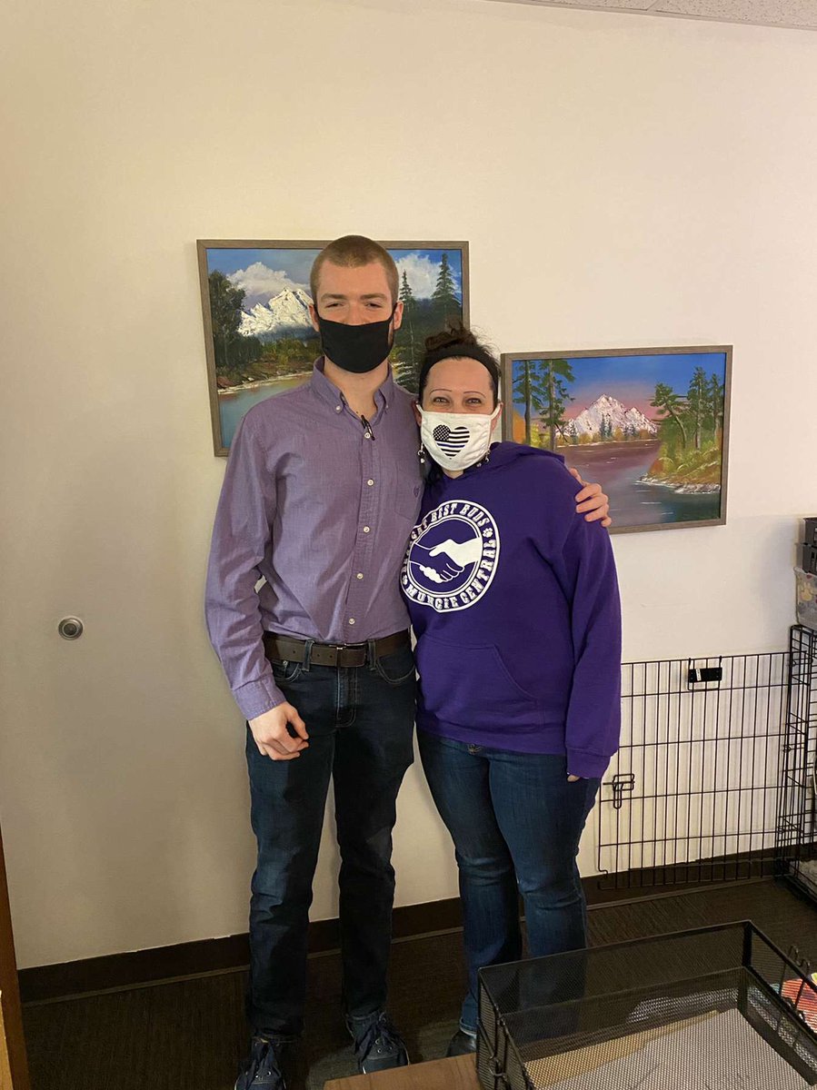 FutureParty3's tweet photo. Mrs. McKnight is now proud to be a supporter of the Fleming Campaign https://t.co/fb8KpdrO33