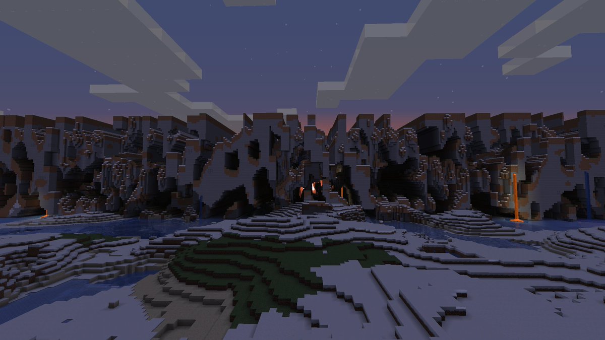 LunaCues's tweet photo. The mythical, legendary Far Lands. https://t.co/G1WaGZ0X3Z