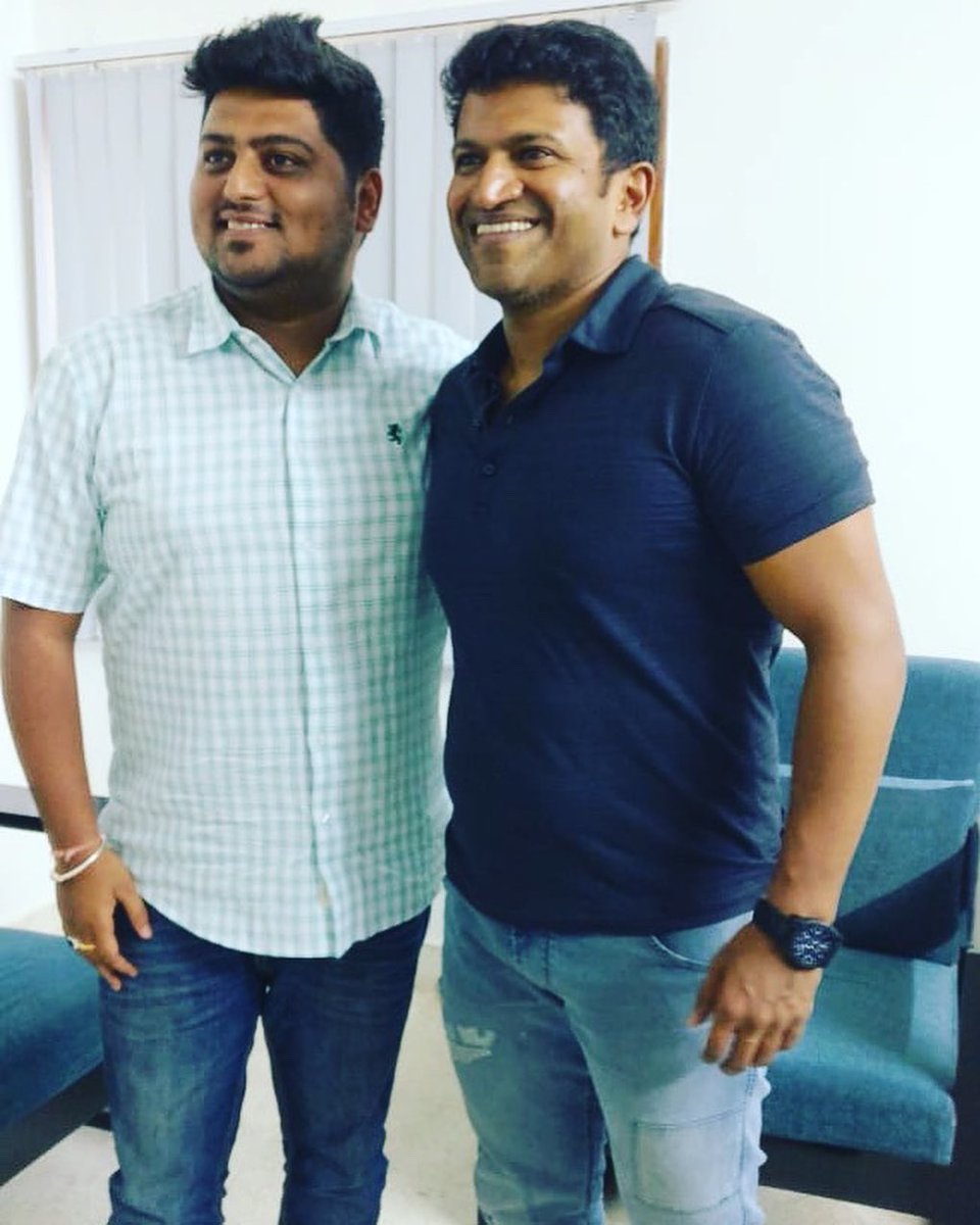 RjRajas's tweet photo. Wishing a very Happy Birthday to the power of Kannada @PuneethRajkumar Also catch him with a very candid conversation today at 6pm with me on @radiocityindia
#yuvarathnaa #powerofyouth #puneethrajkumar #rjrajas #roundroundrajas #HappyBirthdayPuneethRajkumar https://t.co/AbkzxJXliv
