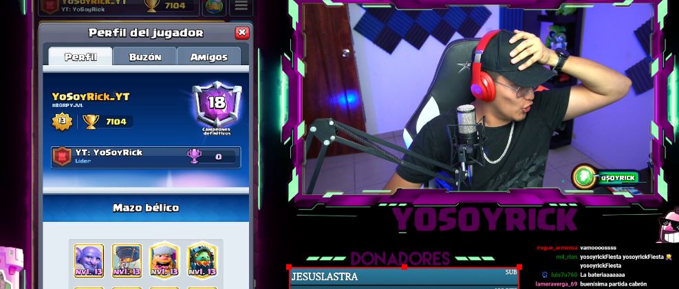 YoSoyRickYT's tweet photo. 🔴ESTOY EN VIVOOOOO!!!!!

+7000 COPAS HAY MIEDO DE JUGAR EN EL TOP 

https://t.co/DL1zD5jzZo https://t.co/5v5qLPvHd3