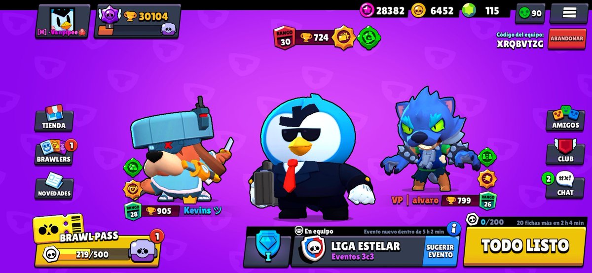 Estamos liberando el Modo Tryhard🔥

Salió buen directo de Oro II a Diamante I perdiendo solo 1👌

Gracias @Kevins_BS <a href="/Alvaro02896732/">alvaro._ .</a> por el apañe por discord y en directo, que manera de pasarla bien en estas Power League