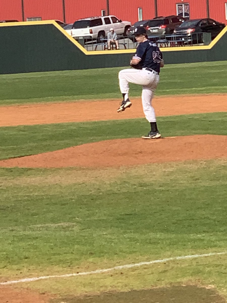 First for me and Amelia to see Heath on the mound in a year!! Great afternoon at Lyon College #Scots #GoBrothers