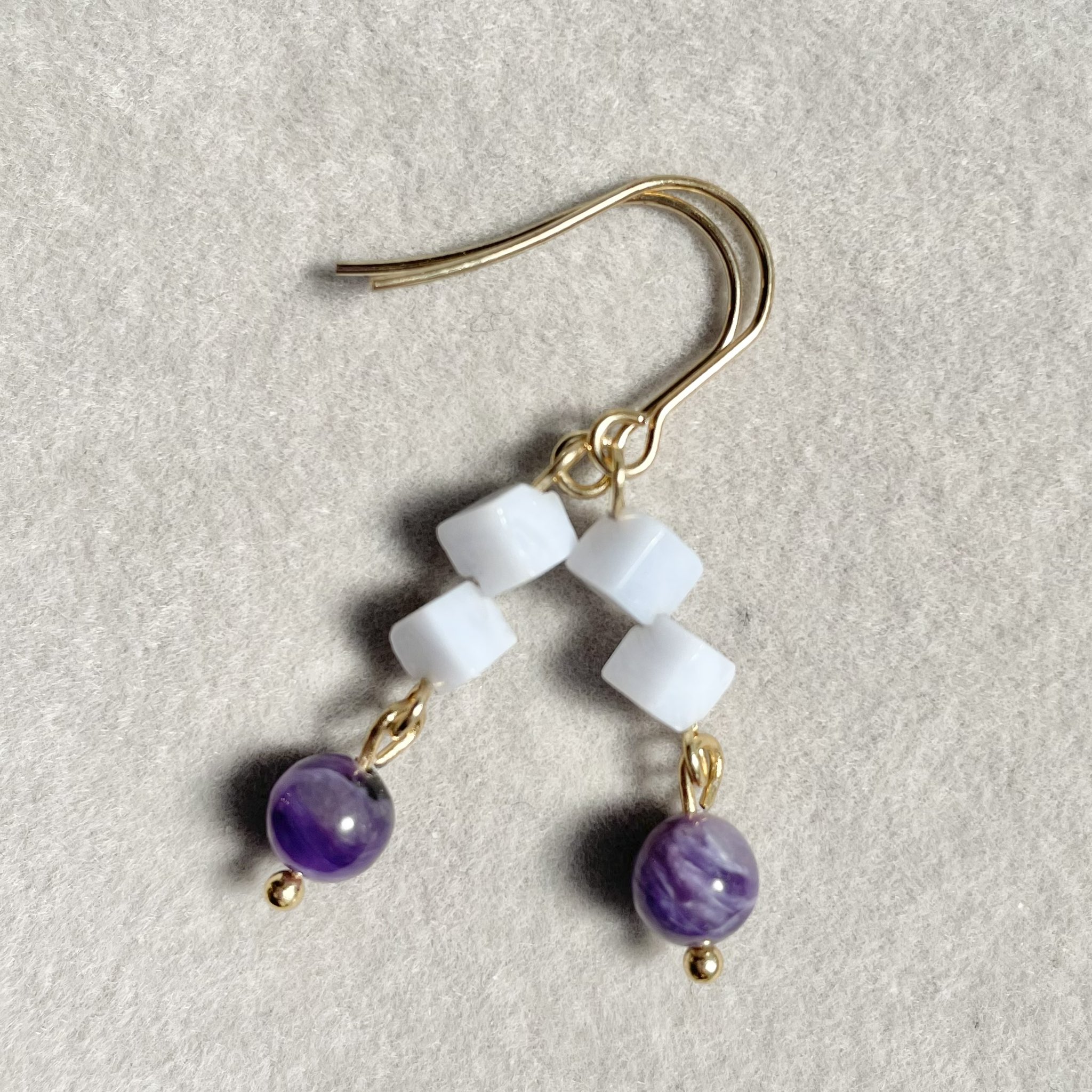 ★特選一品★NEW☆超人気☆三大ヒーリングストーン♡【スギライトさざれ連】❤️ ☆特選一品☆NEW☆超人気☆三大ヒーリングストーン♡【スギライト