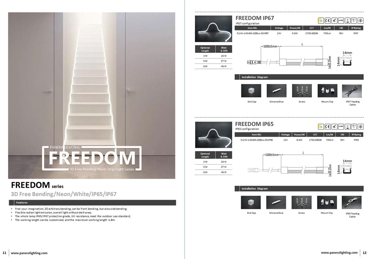 Panera Lighting is a professional LED lighting enterprise, focused on linear lighting solution since 2006.
We look forward to becoming your partner and working with you to create greater value!
paneralighting.com 
sales@paneralighting.com
#LED #light #neon #lightingdesign