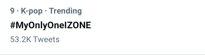 IZ*ONE PROMO tweet media