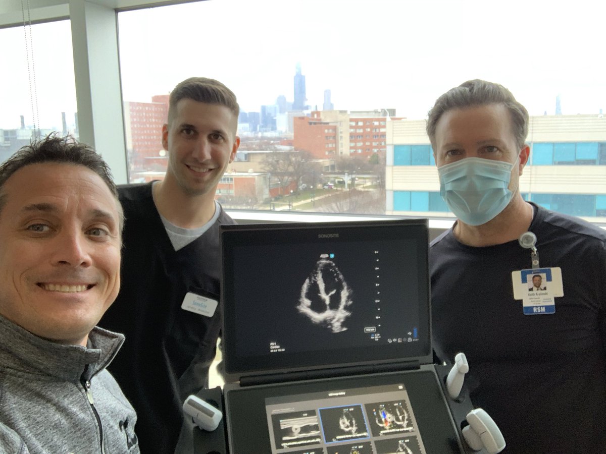 pocus_keith's tweet photo. Great day in Chicago showcasing the Sonosite PX and our commitment to education. #mysonositepx #pocus https://t.co/jOjuBpjoLH