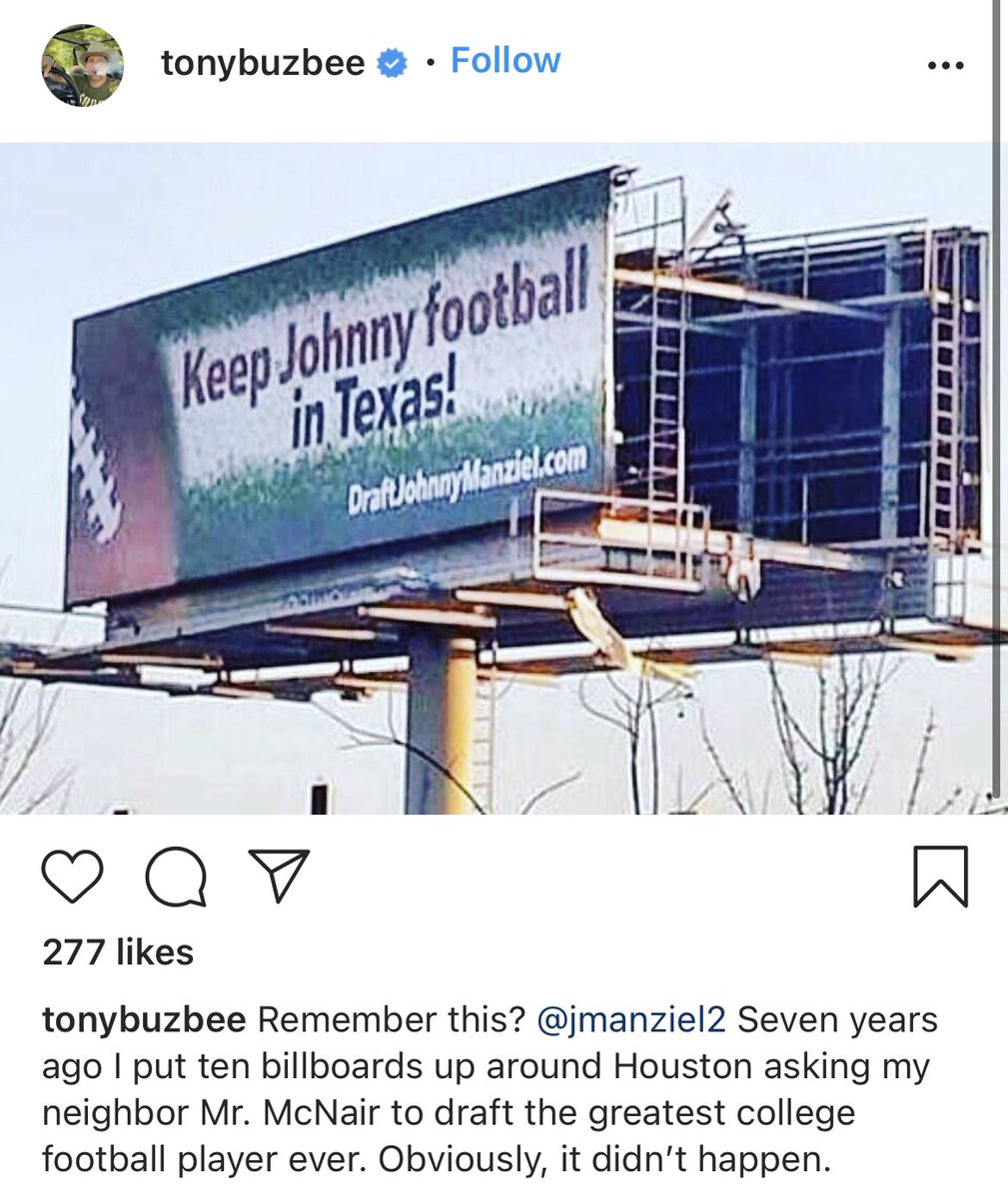 uSTADIUM's tweet photo. Tony Buzbee, the attorney who is bringing charges against Deshaun Watson, once put up billboards &amp; asked his “neighbor” Cal McNair, whom he is rumored to be friends with, to draft Jonny Manziel. 

Something tells us the relationship between McNair and Buzbee will be talked about. https://t.co/JbJhElisuq