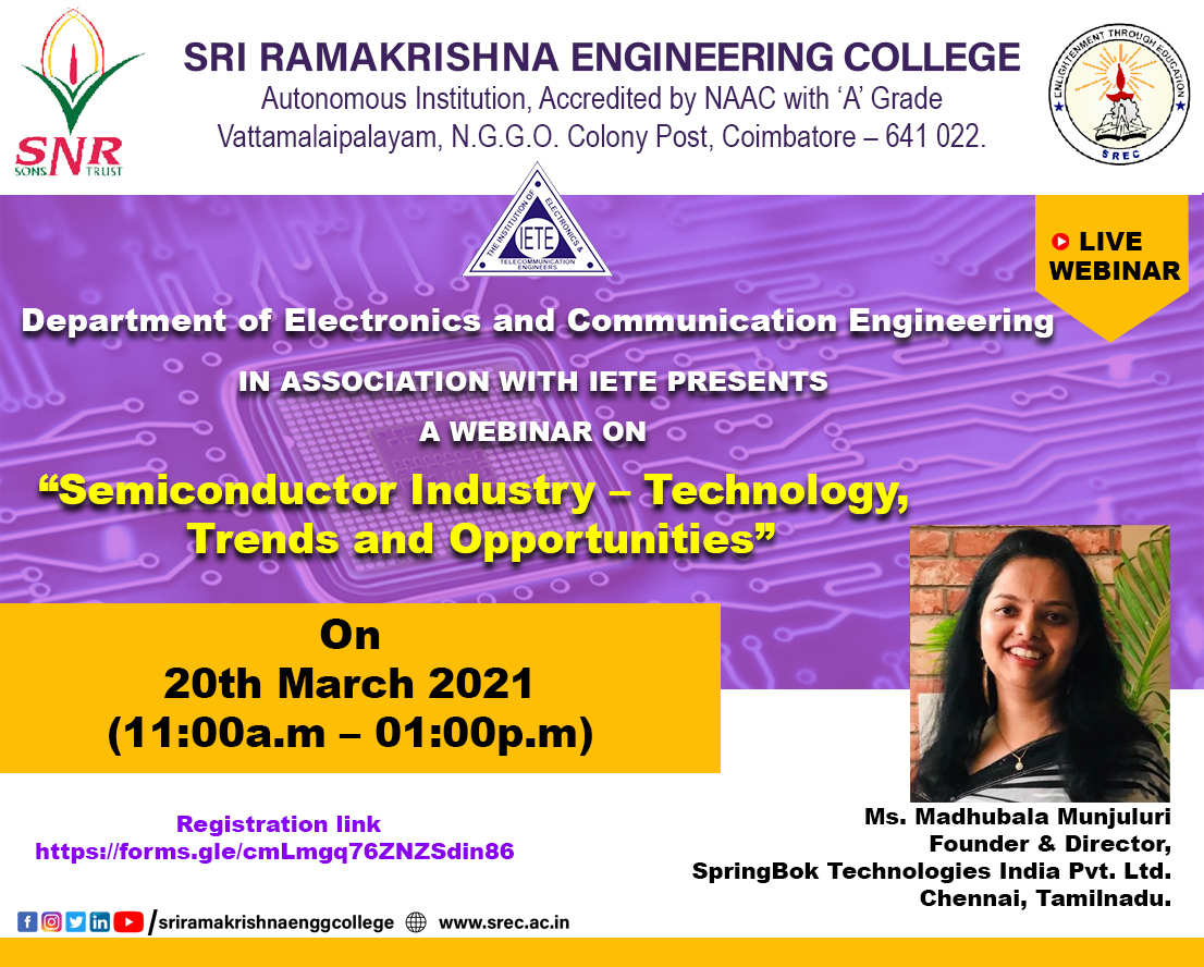 Sri Ramakrishna Engg College (@sreccbe) on Twitter photo 