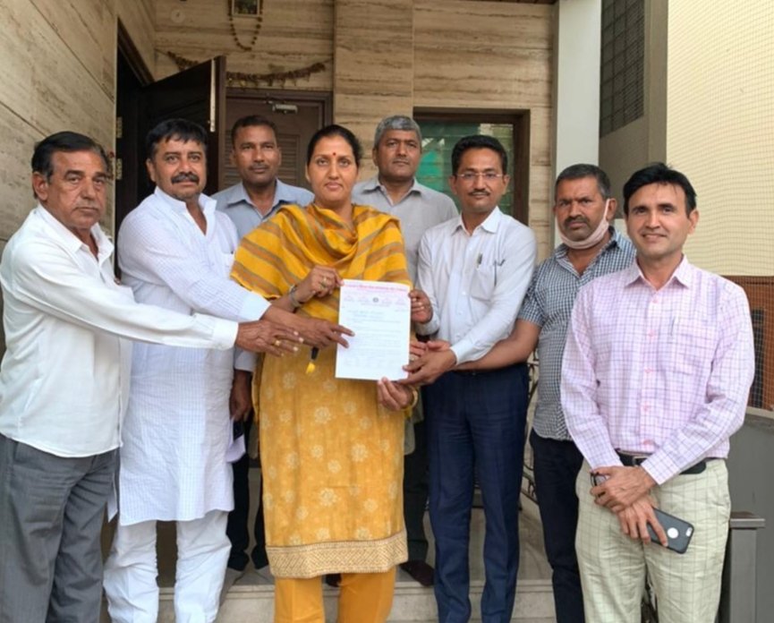 रेसला के पदाधिकारियों ने आज निवास स्थान पर अपनी उचित मांगों को लेकर मुलाकात की।