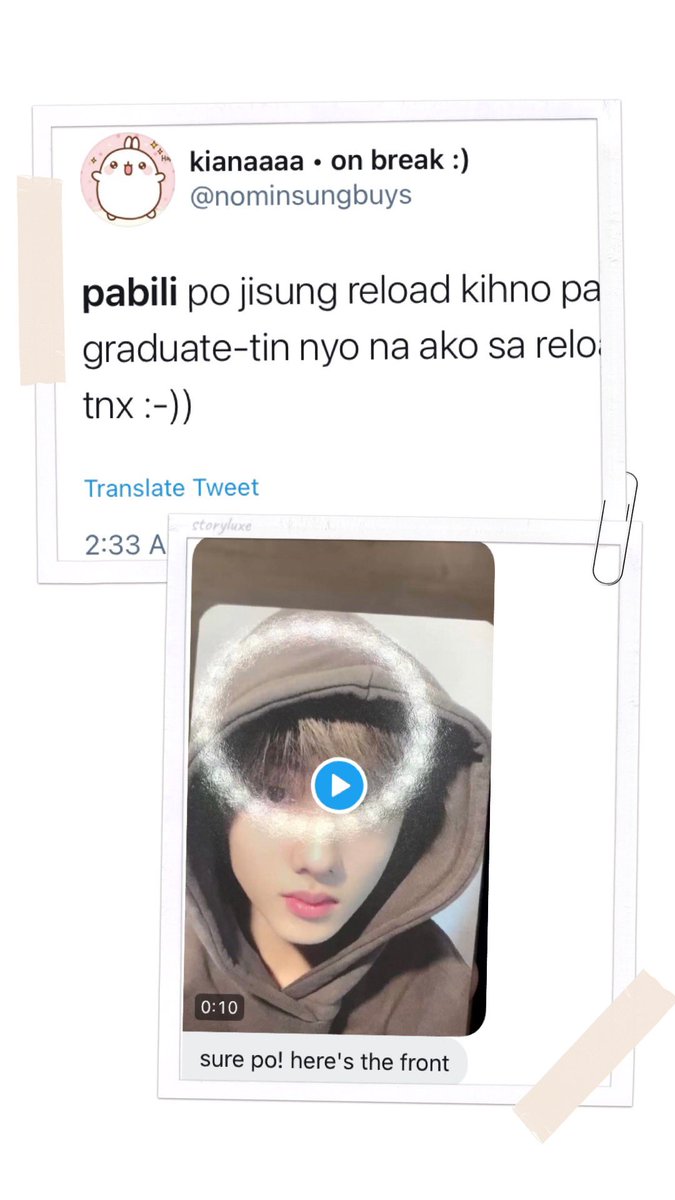 nominsungbuys's tweet photo. I LEGIT TWEET “PABILI PO” INSTEAD OF WTB / LFS AND HELLO SA LAHAT NG MGA NAPAUWI KO WITH MY PABILI TWEETS 🥰🥰🥰🥰 https://t.co/ez8n6oGg8U