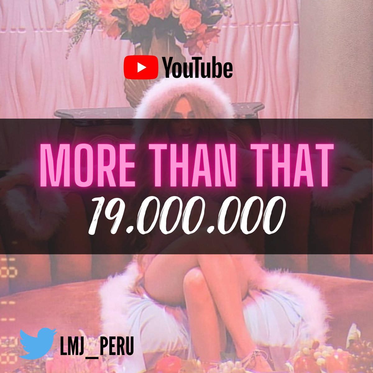 LMJ_Peru's tweet image. #GOAL| Gente!! Actualmente el video oficial de “More Than That” llegó a 19 M de views, Felicidades a @LaurenJauregui !! VAMOS POR MAS!! 🥰