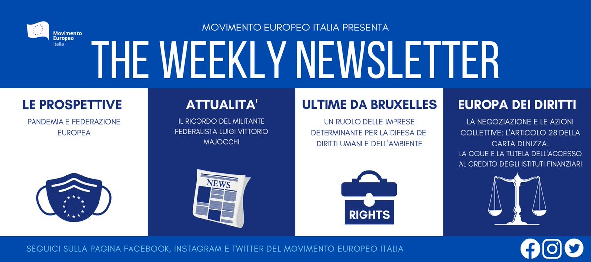 Buona lettura della newsletter n. 10! mailchi.mp/4ac60edd18e5/w…