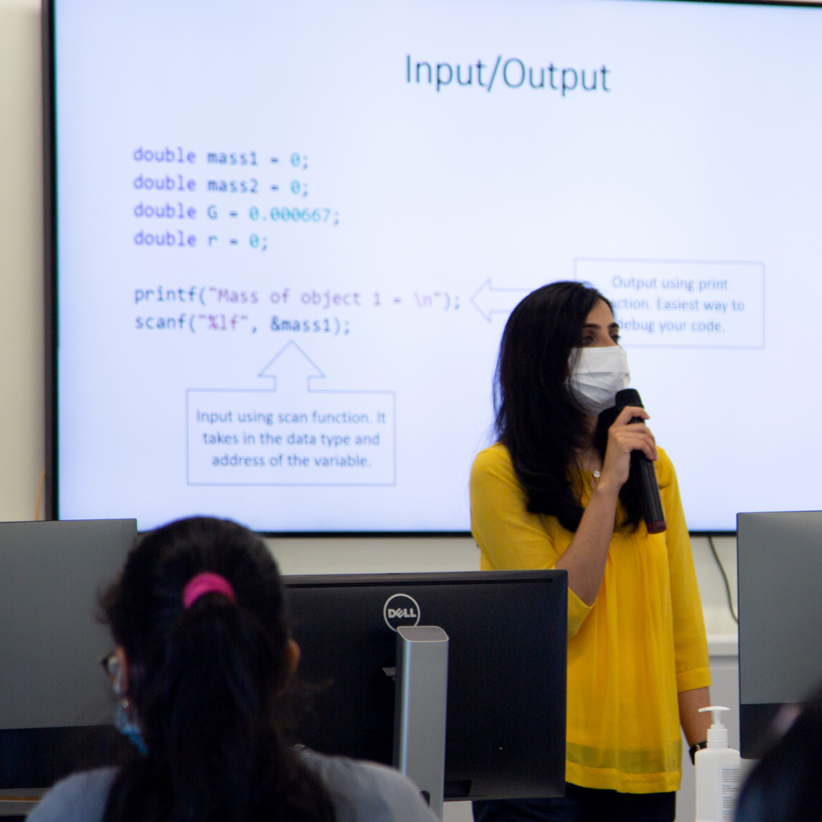 sutdsg's tweet image. Check out our “Programming with Robots: A Hands-on Experience” workshop where we teach pre-university students how to code a simple differential drive #robot via #Arduinos programming. 

This workshop is conducted by Assistant Professor Dr Malika Meghjani (1st picture).