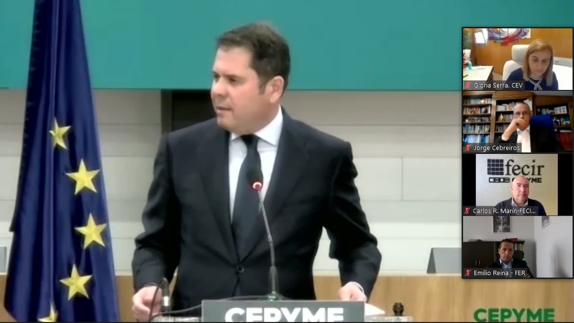 📰 El presidente de la Federación Empresarial de Ciudad Real (FECIR CEOE-CEPYME), Carlos Marín, participó en la Asamblea Electoral de CEPYME, que reeligió a Gerardo Cuerva, como presidente de la Confederación de la Pequeña y Mediana Empresa (CEPYME).