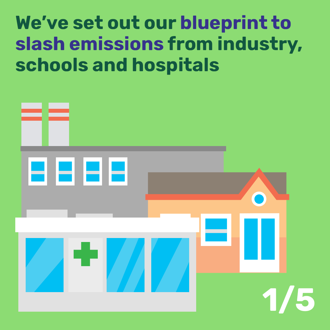 SciTechgovuk's tweet photo. 📢 World’s first low-carbon industrial sector
📢 Slashing emissions by two-thirds in 15 years
📢 80k jobs &amp; £1 billion funding
📢 429 energy saving projects for schools, hospitals &amp; public buildings

This is the green industrial revolution in action.

👇
https://t.co/oLyZcXGJXH