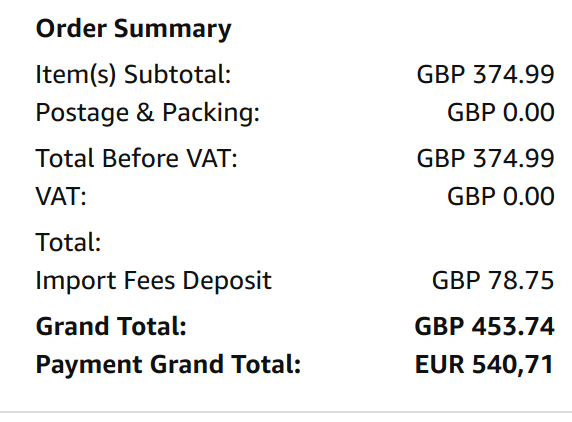 avdomingos's tweet photo. @OscarMi14499941 @ps5_ireland might get taxed, yes. Here's the rundown:

(amazon prime, so "free" shipping) https://t.co/Mi2hq6ov8C