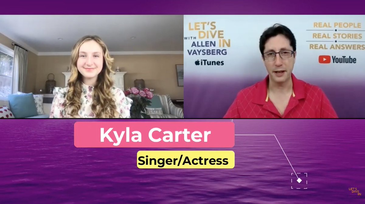 icon_pr's tweet photo. .@KylaDCarter joins @letsdiveintv to talk about starting off on Broadway, her new single βAverage Puzzle Pieceβ, and more. Watch it now on @youtube βΆοΈ https://t.co/2SPrquLR9M
#letsdiveintv #KylaCarter #Actress #Singer #Songwriter #Theater #Broadway #Trolls #DreamWorks #ICONPR https://t.co/1iGnXwhON9