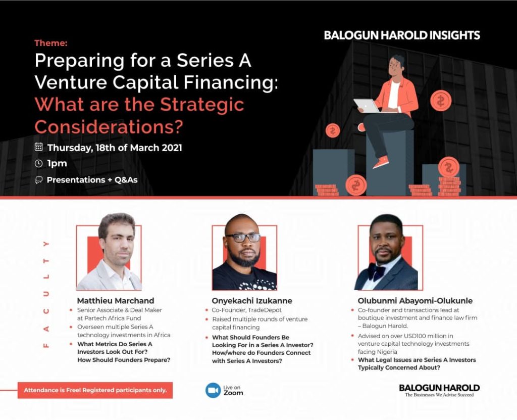 .<a href="/BalogunHarold/">Balogun Harold</a> introduces 'VC Toolkit': a new technology investments &amp; financing Webinar Series 🙌

Hear from our own <a href="/matthieumrch/">Matthieu Marchand 🌍🌏🌎</a>, plus <a href="/kachizukanne/">Onyekachi Izukanne</a> and <a href="/tradedepotHQ/">TradeDepot</a> 

TOMORROW, Thurs 18 1PM GMT / 2PM CET

Check it out! 

techcabal.com/2021/03/15/bal…
