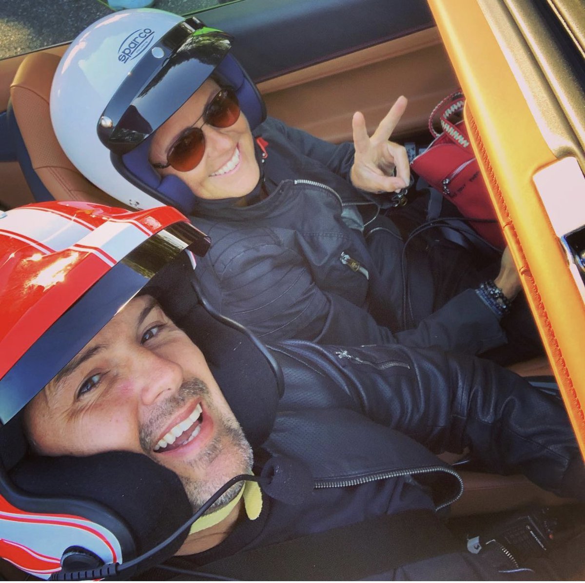 She gave me pointers on how to drive a Ferrari very fast and hunted me down in a banger race. Brilliantly bonkers and an amazing human being! RIP the great Sabine Schmitz.