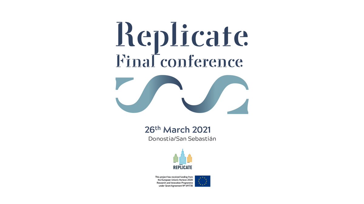 ✨REPLICATE project has come to the end after 5 years of collaboration and hard work and we would like to share the achievements of the project.

🙌Replicate's final conference 
📆March 26, 2021
🖥Online format

Agenda bit.ly/3cJZVvA
Registration bit.ly/3rWXlJk