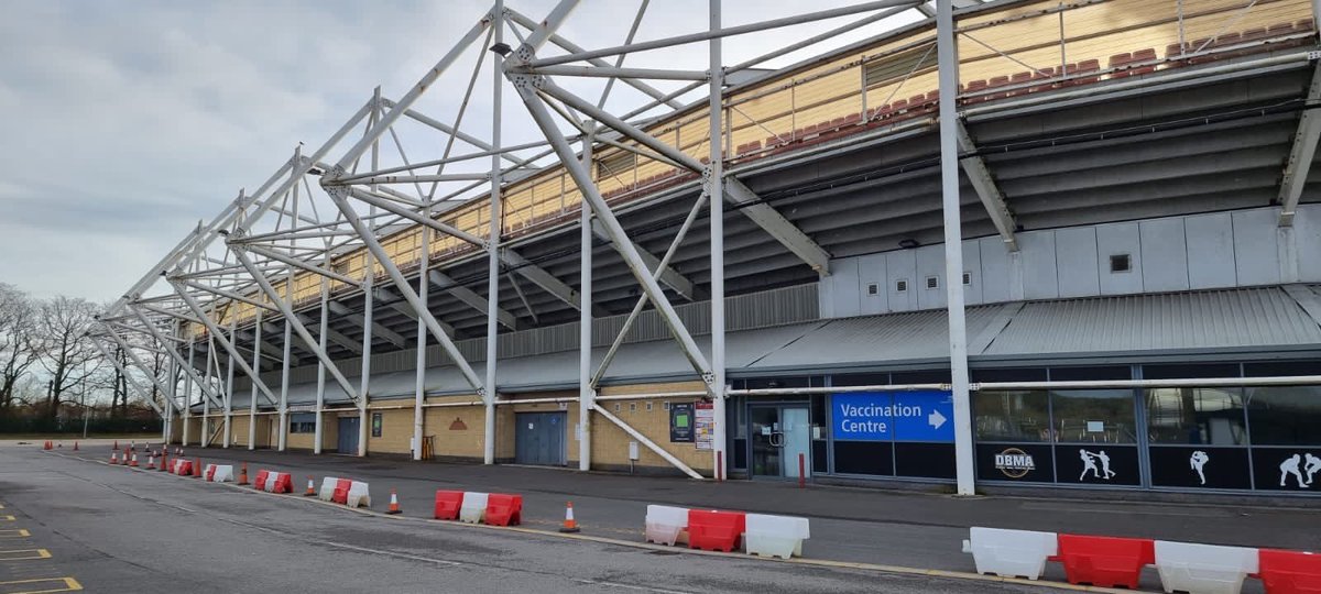Meet our wastewater technician by day &amp; NHS volunteer by night! 💙
 
Marc’s regularly helping out at <a href="/MowdenPark/">Darlington Mowden Park</a> Vaccination Centre, through our employee volunteering programme.
 
Shout-out to our team of 70+ volunteers &amp; everyone helping in the battle against coronavirus. 👏🏻🤲🏻
