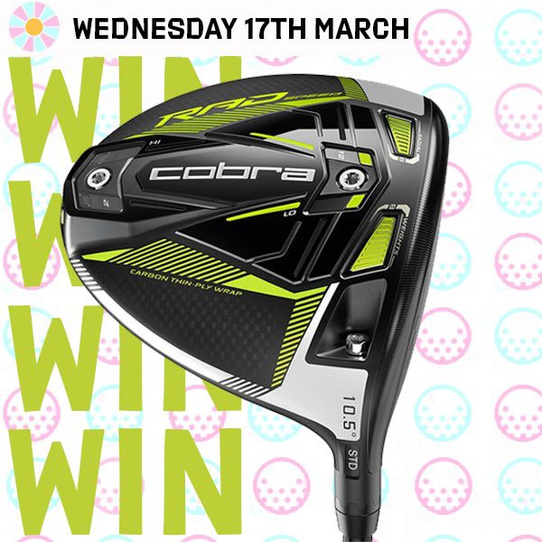 Midweek Driver Comp: Win one of the following: TaylorMade SIM2/SIM2 Max Titleist TSi 2/3/4 Ping G425 Cobra RadSpeed Callaway Epic 🎟 £20 🎡 Draw Live at 8PM tonight via IG. Enter here >>> caddycomps.com/product/brand-… #CaddyComps #MidweekDriver #CheltenhamFestival