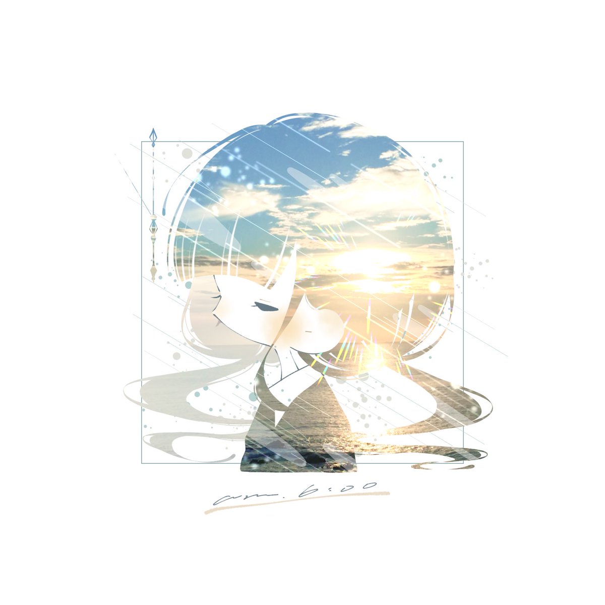 昼夜逆転 てふてふのイラスト