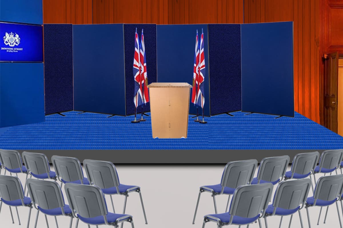 Job done for just under £2,600 quid. #ShouldHaveGoneToBiGDUG 

#DowningStreetBriefing #Downingstreet #Number10 

standard.co.uk/news/uk/downin…