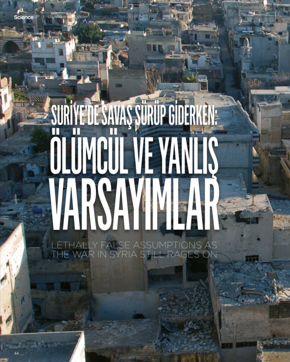 Science__UP's tweet photo. Suriye’de on birinci yılına giren savaş İkinci Dünya Savaşından bu yana yaşanan en uzun savaşlardan oldu. Maltepe Üniversitesi Siyaset Bilimi ve Uluslararası İlişkiler Bölümü Öğretim Üyesi Prof. Dr. Hasan Ünal ScienceUp için yazdı. https://t.co/DY3ZcOYePm