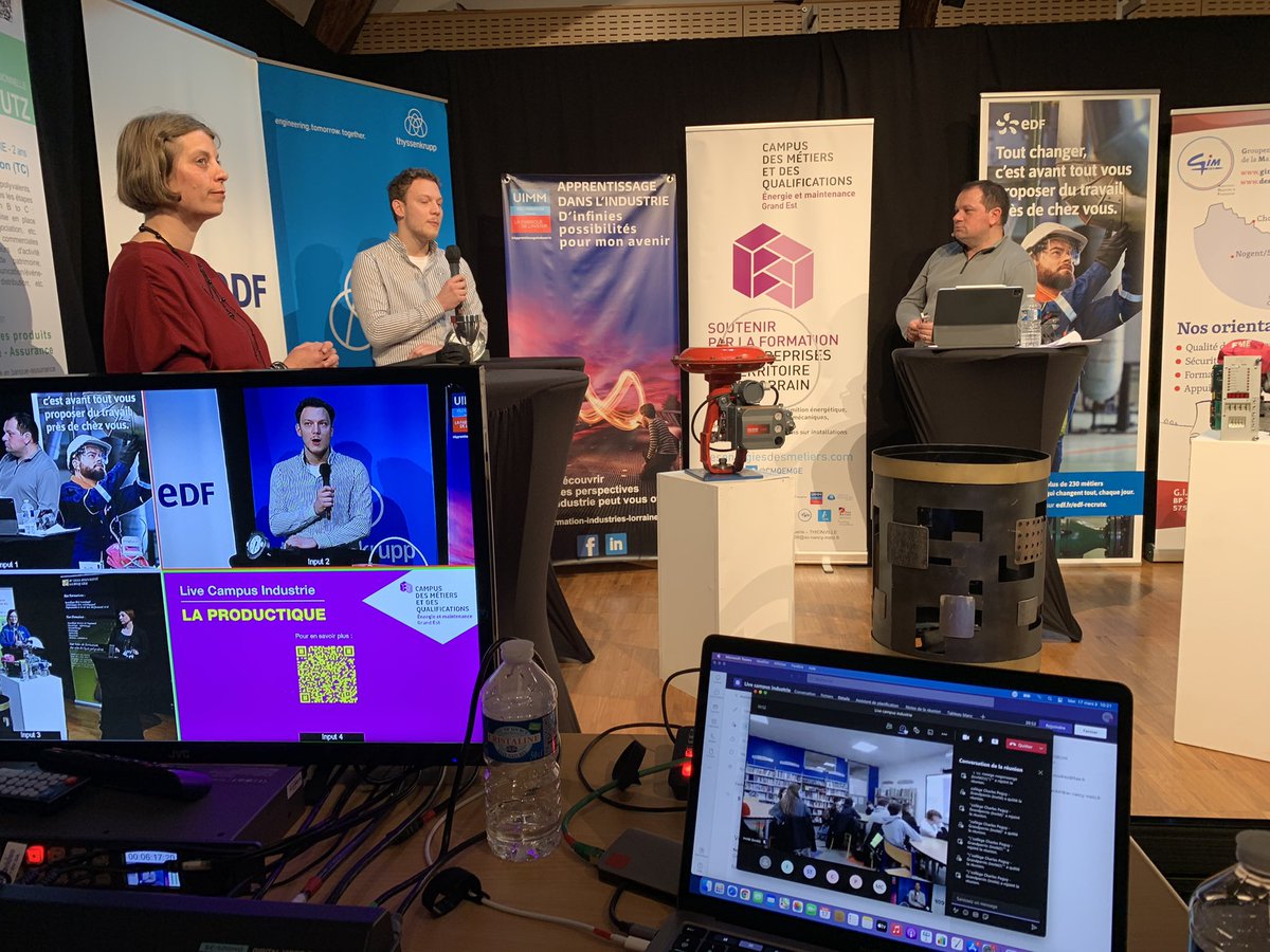 Il est temps de nous rejoindre pour notre 5ème live qui vient de démarrer !
Les infos sur desenergiesdesmetiers.com