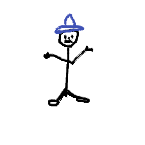 my twitter #NFT stick figure 1/1 super dope rare