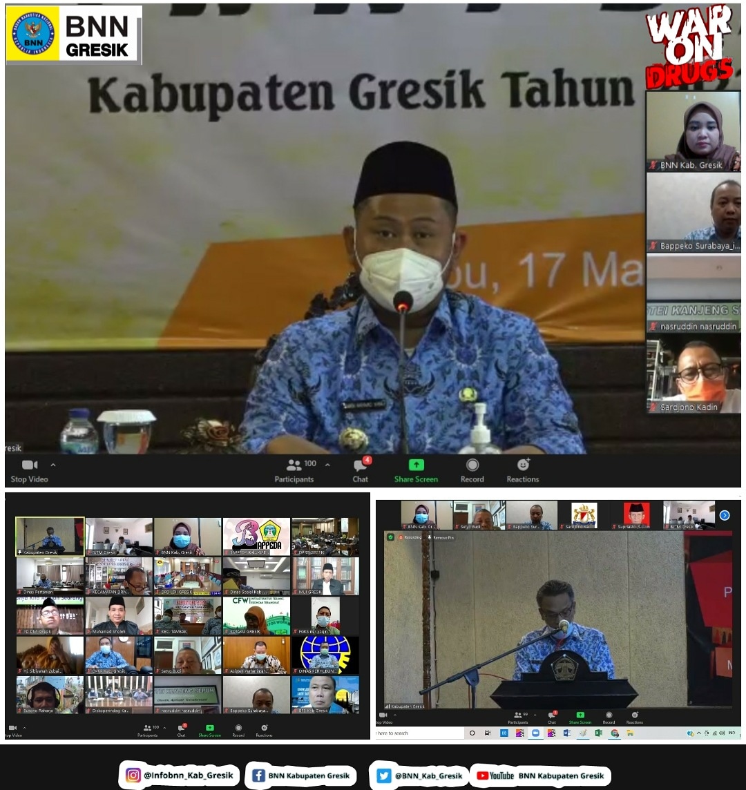 bnn_kab_Gresik's tweet photo. BNN Kab.Gresik mengikuti Musyawarah Perencanaan Pembangunan (MUSRENBANG)
Rencana Kerja Pemerintah Daerah (RKPD) Kab. Gresik Tahun 2022 secara Virtual, Rabu 17 Maret 2021

#warOnDrugs
#indonesiabersinar
#lawannarkoba
#eranewnormal https://t.co/381f3UXV1C