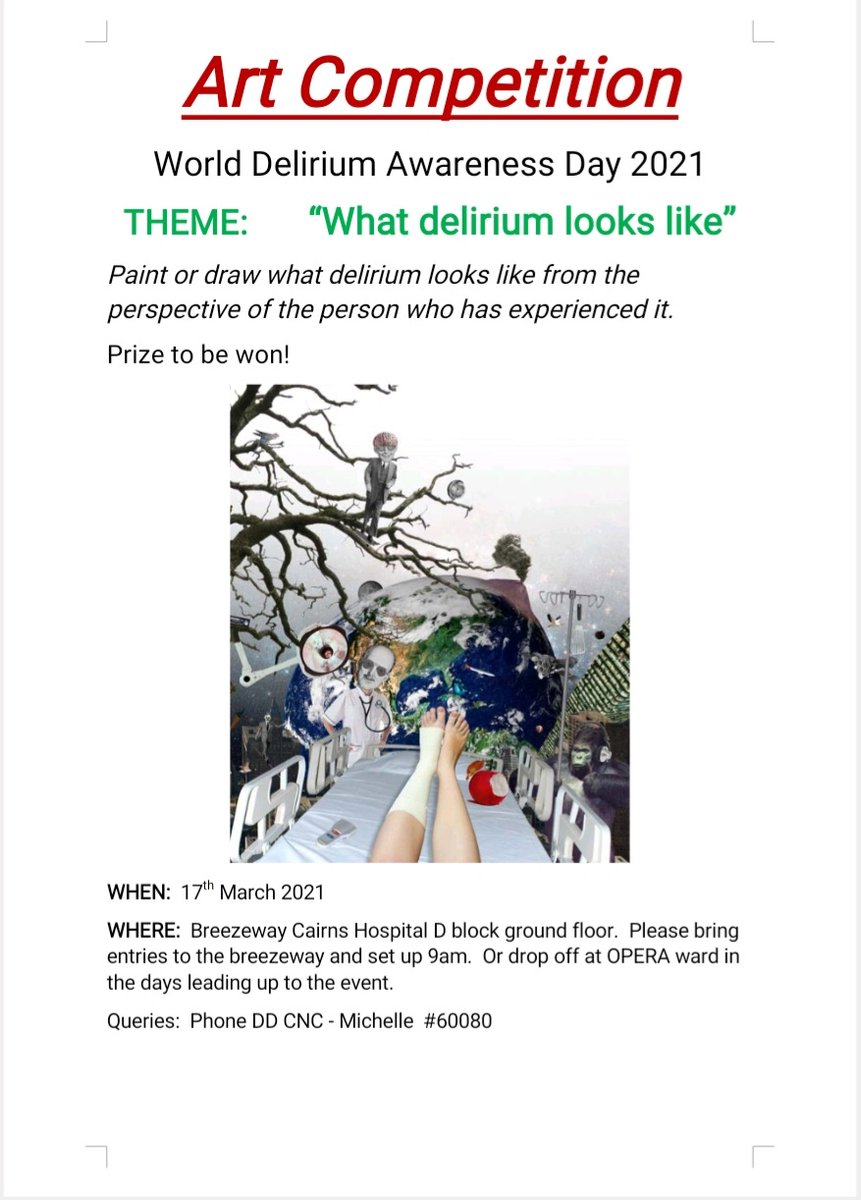 Delirium Art competition,  Cairns. Great enthusiasm! #WDAD2021 #deltropics #declared2021 <a href="/CairnsHHS/">Cairns HHS</a> <a href="/RoselaniHenry/">Roselani Henry</a> <a href="/MichelleEwingt1/">Michelle Ewington</a> <a href="/edstrivens/">Ed Strivens</a> <a href="/iDelirium_Aware/">iDelirium</a> <a href="/AmerDelirium/">American Delirium Society</a> <a href="/EDA_delirium/">European Delirium</a> <a href="/ScotDelirium/">SDA</a> @meta4RN <a href="/ANZDA_delirium/">AustralasianDelirium</a>