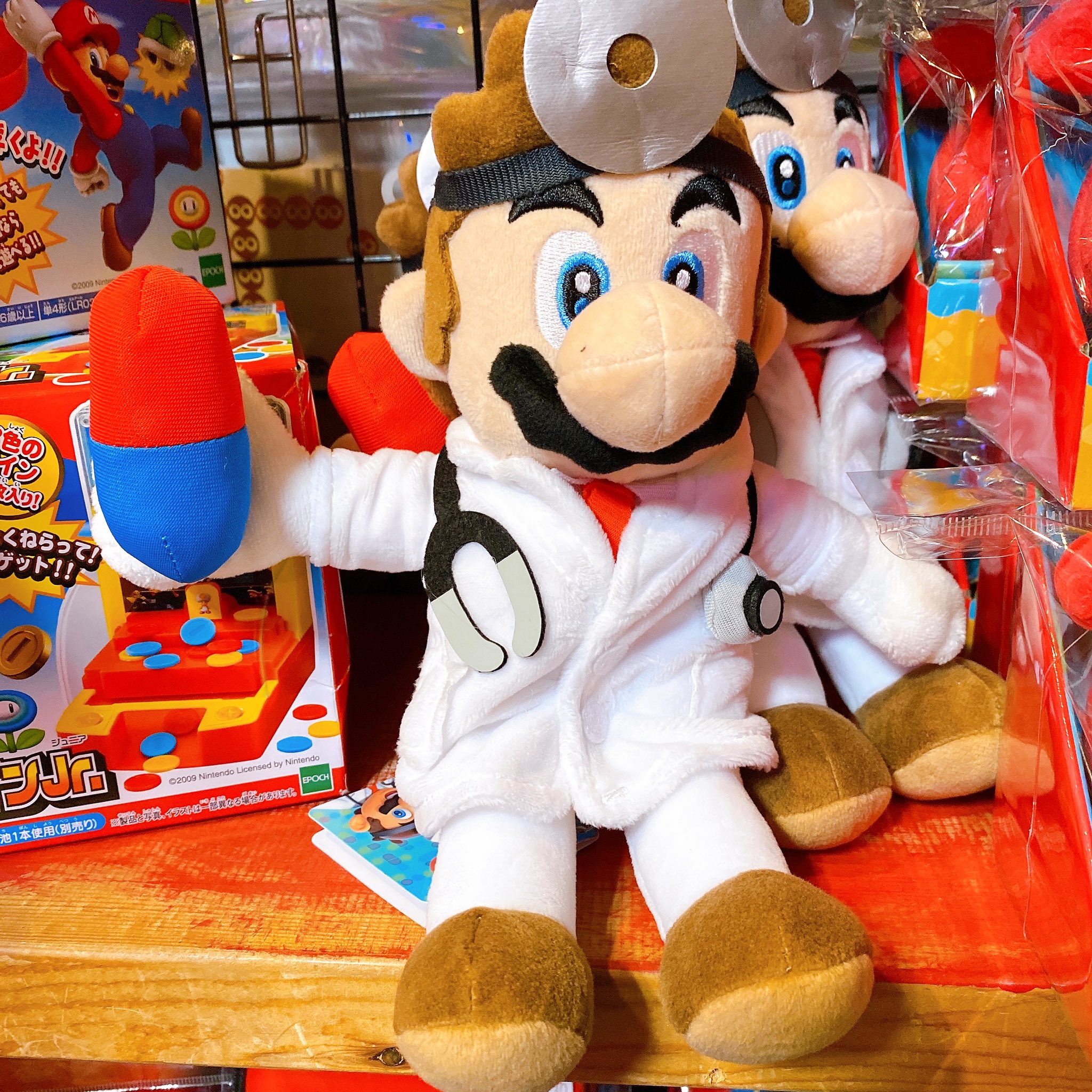 ドクターマリオ ウイルスぬいぐるみセット Dr MARIO ドクター