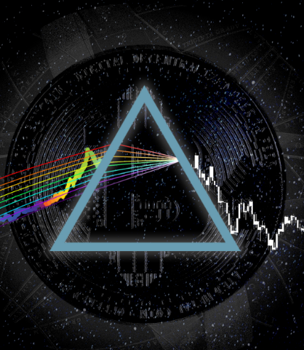 TMBlockchainAr1's tweet photo. Our Newest Work finally sees light of day (or shall we say - darkness of space). Check out our interpretation of the Pink Floyd prism, via the lenses of Crypto - Bull and Bear market, intertwned, minted on #opensea - Dark Side of the Moon #NFT #Moon #BTC 
https://t.co/kOJPyasWTA https://t.co/odx4YqytTI
