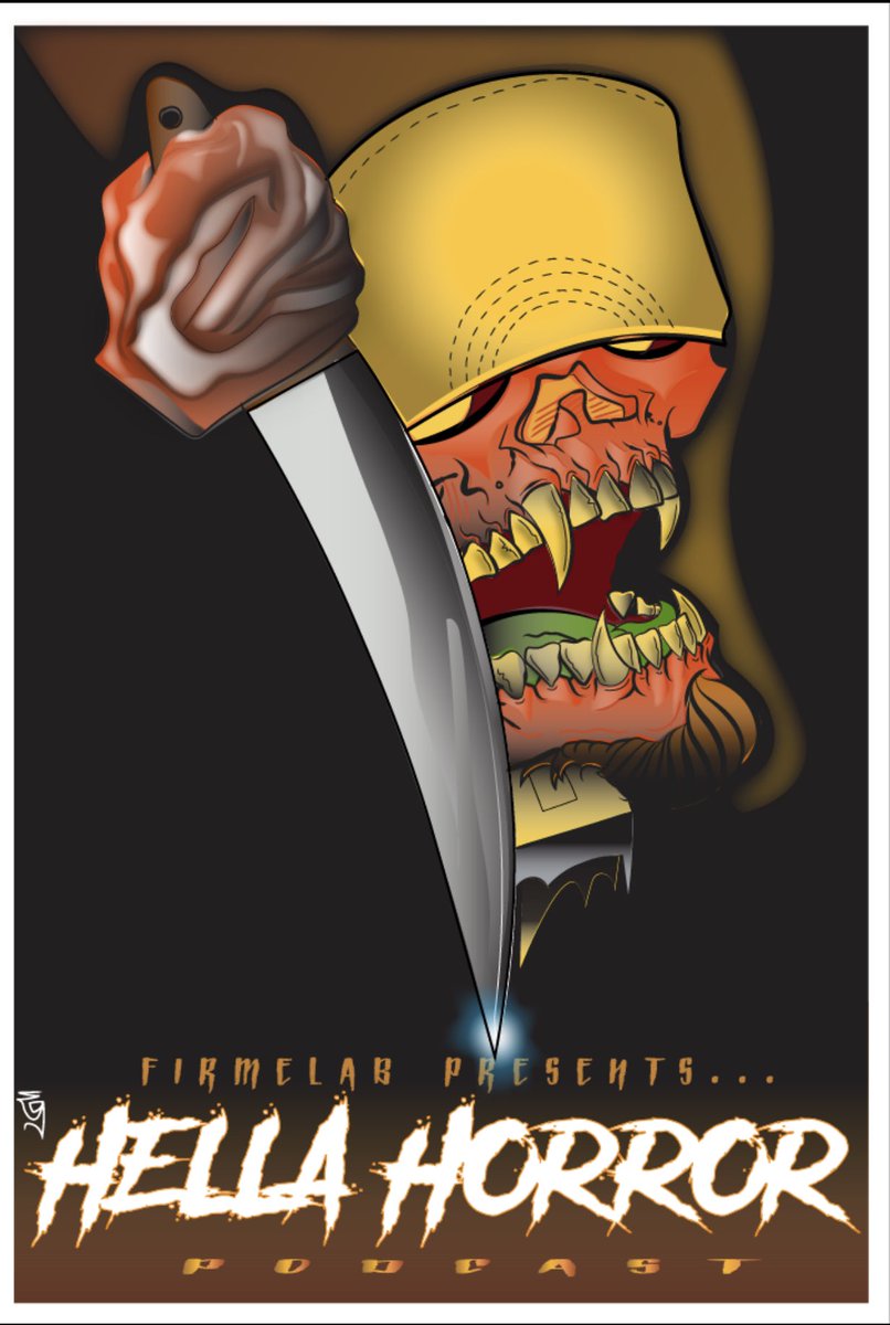 HellaHorrorPod's tweet photo. HELLA HORROR ART Halloween poster spoof. Art by -EZE INK- #eze1nk #hellahorrorpod #hellahorror #art #illustration #artwork #digitalart  #Halloween #MichaelMyers #podcast #pamfillo #eg415 https://t.co/L90RidRTi3